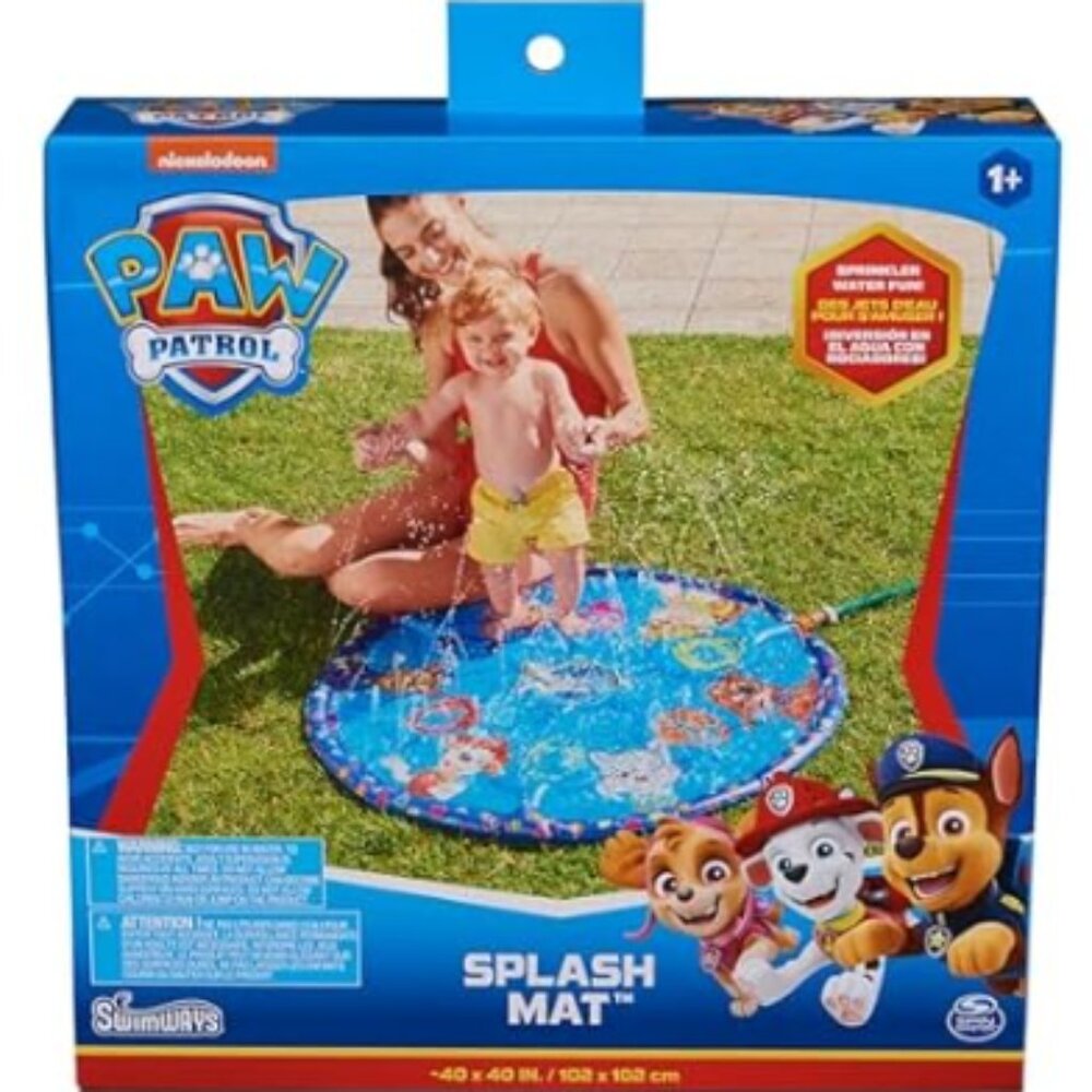 SwimWays Paw Patrol Splash Mat, New-in-Box, NWT